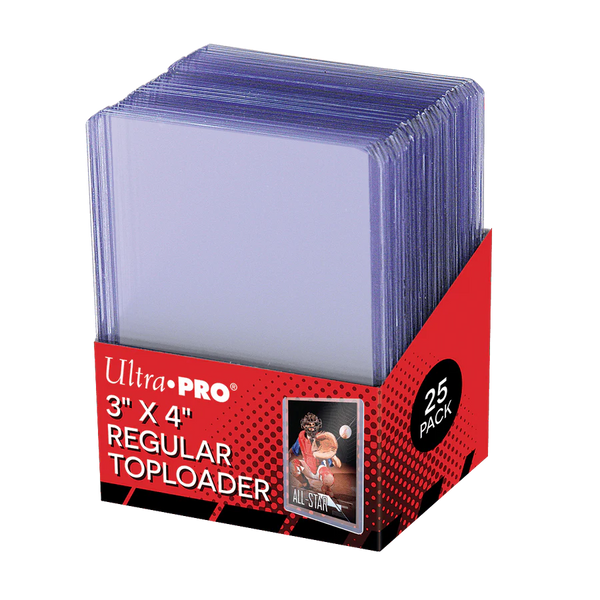Confezione di 25 custodie rigide Top Loader Ultra Pro per carte collezionabili