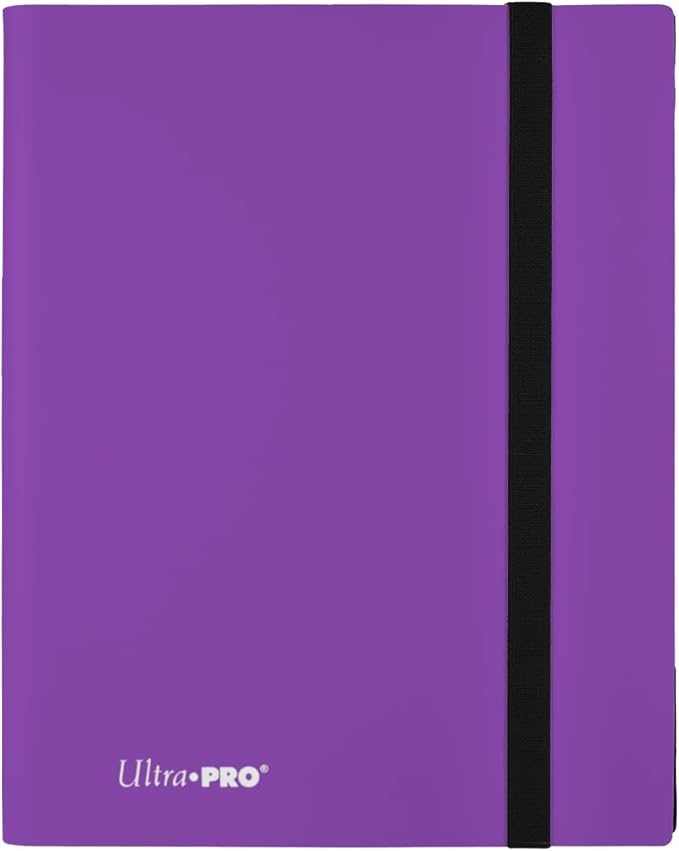 Ultra Pro E-15152 Eclipse - Raccoglitore a 9 tasche 18 pagine, colore: Viola