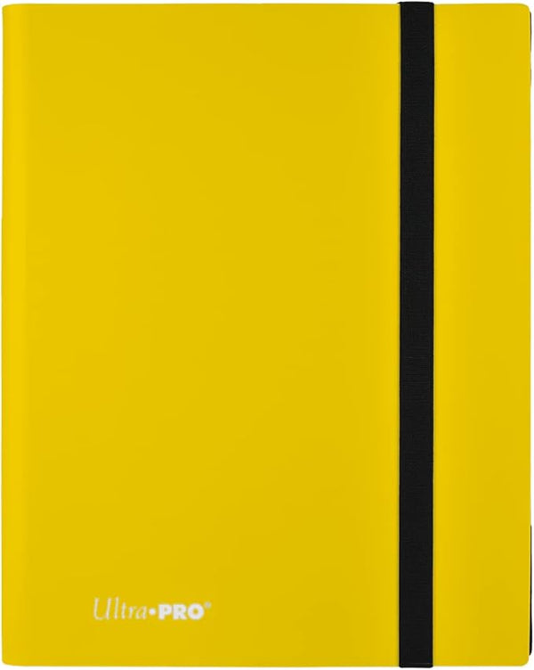 Raccoglitore Ultra Pro Eclipse a 9 tasche di colore giallo per carte collezionabili