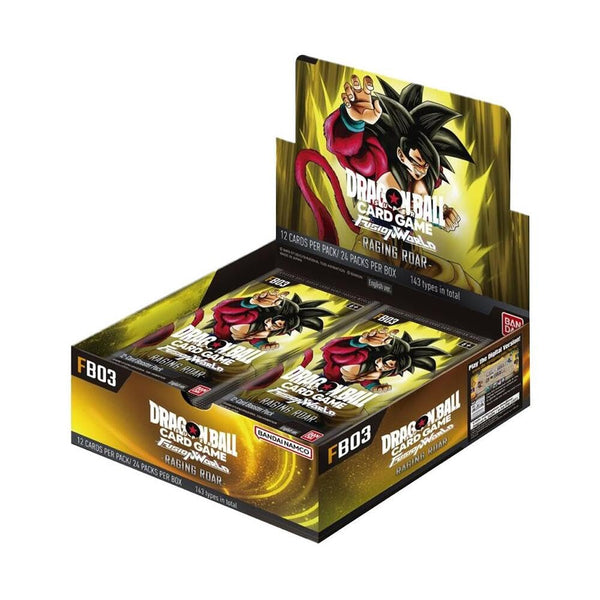 Box Dragon Ball Super Fusion World FB03 Raging Roar in inglese, sigillato