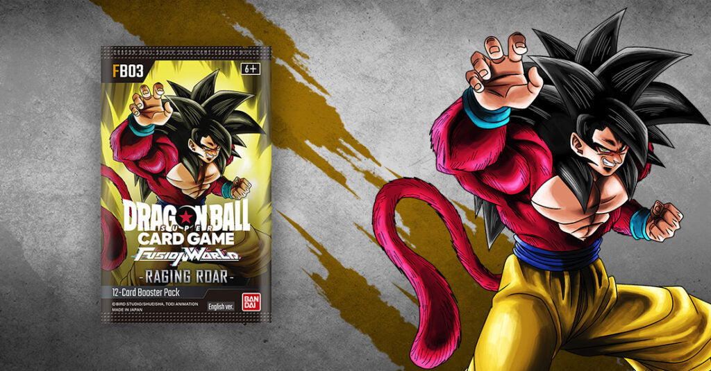 Dragon Ball Super Fusion World FB03 Raging Roar Box ENG - Sigillato