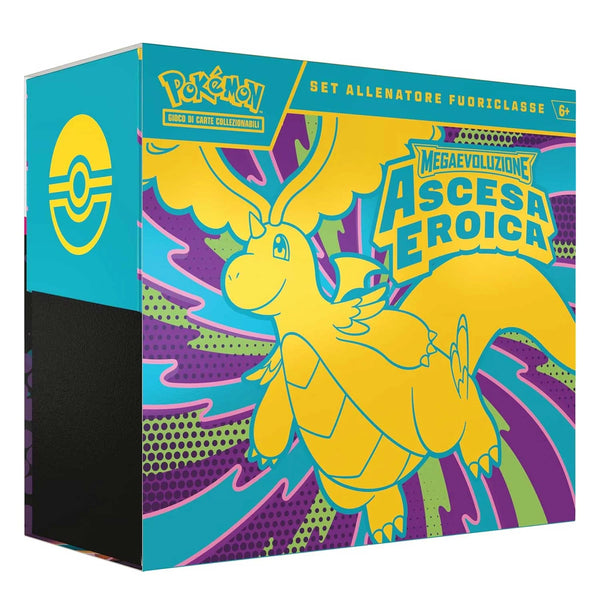 Set Allenatore Fuoriclasse Ascesa Eroica in italiano, box ETB Pokémon sigillato