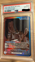 Portgas D. Ace #002 Leader Alternate Art PSA 10 - One Piece OP13  ENG