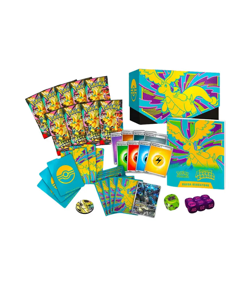 Set Allenatore Fuoriclasse Ascesa Eroica ITA - Pokémon ETB Sigillato