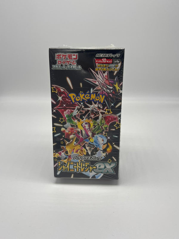 Booster Box Shiny Treasure ex giapponese sigillato con pellicola di fabbrica