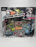 Collezione con Poster Luce Nera e Fuoco Bianco ITA - Pokémon Scarlatto e Violetto Sigillata