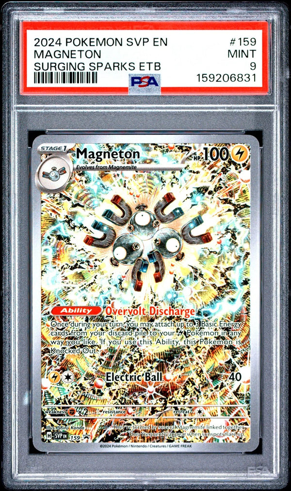 Magneton #159 PSA 9 - SVP Scarlet & Violet Black Star Promo - Pokémon ENG