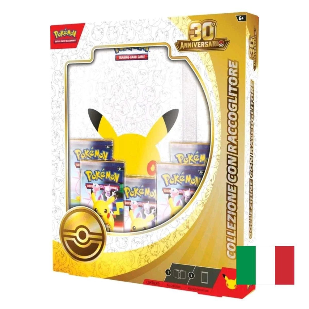 Collezione con Raccoglitore Pokemon 30° th Anniversario Italiano
