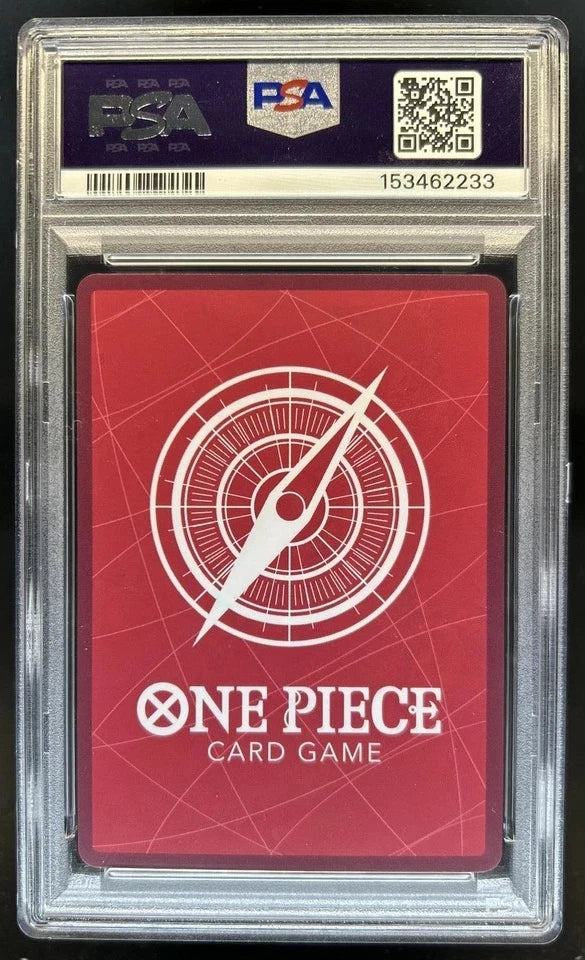 One Piece Card Shanks Leader Alt Art #OP09-001 Emperors in the New World PSA 10 JAP ASTA