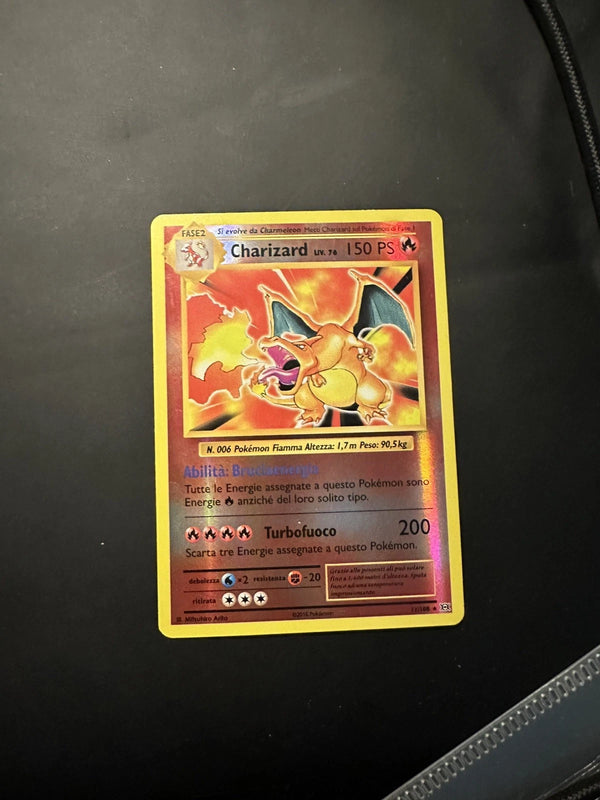 Carta Pokémon Charizard Reverse 11/108 XY Evoluzioni in condizioni Excellent