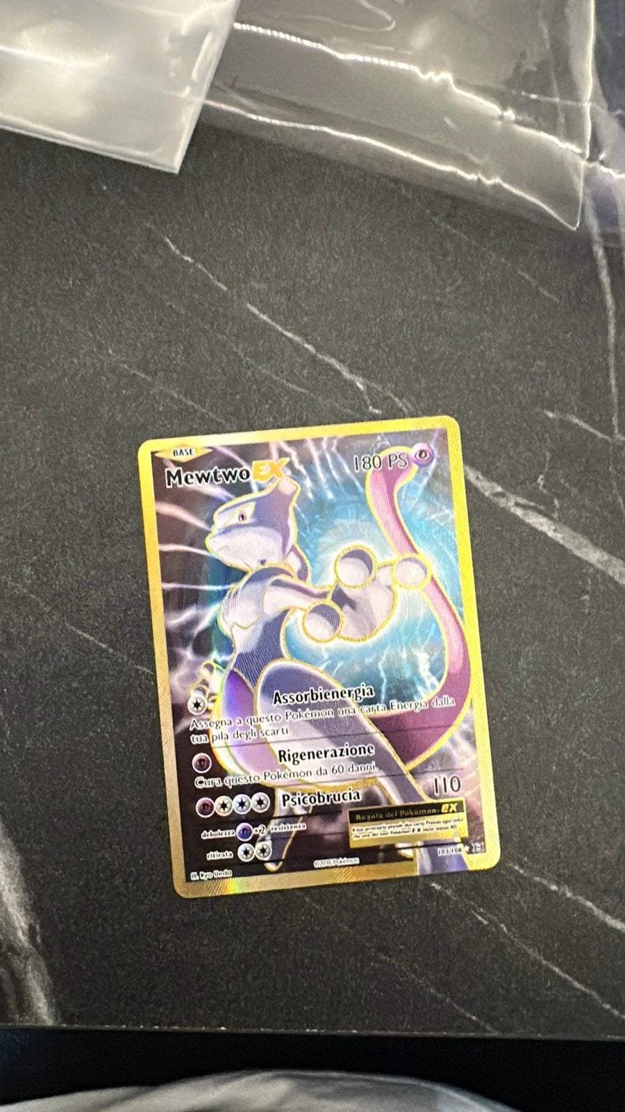Mewtwo Ex 103/108 Excellent to Near Mint , RAW - XY Evoluzioni  - Pokémon ITA
