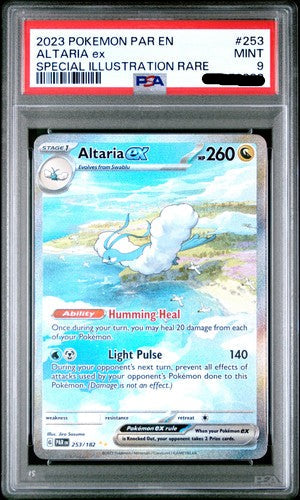 Carta Altaria ex Special Illustration Rare Paradox Rift PSA 9