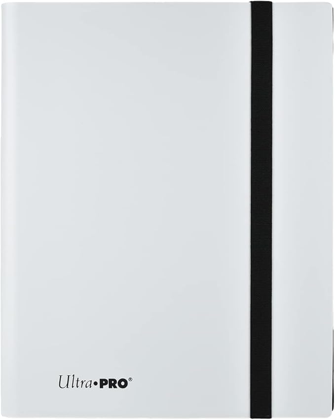 Ultra Pro E-15220 Eclipse - Raccoglitore a 9 tasche 18 pagine, colore: Bianco